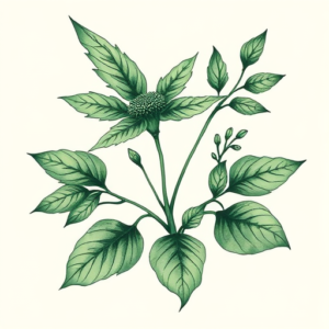 Green Ink Botanical Tattoo