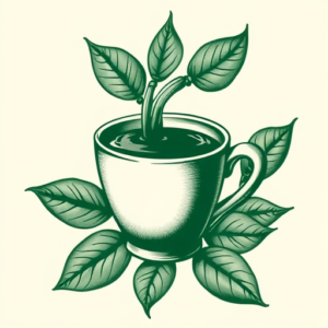 Green Ink Coffee Tattoo