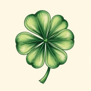 Green Ink Shamrock Tattoo