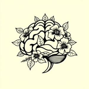 Hawaiian Brain Tattoo