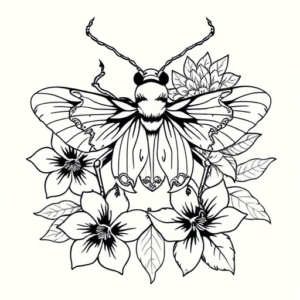 Hawaiian Bug Tattoo