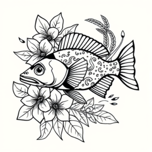 Hawaiian Catfish Tattoo