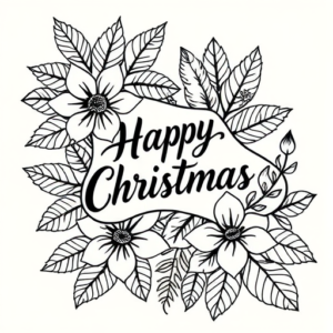 Hawaiian Christmas Tattoo