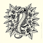 Hawaiian Cobra Tattoo