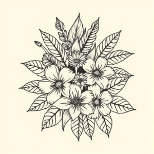 Hawaiian Desert Tattoo