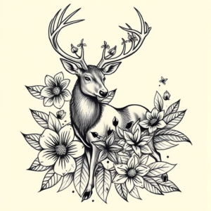 Hawaiian Elk Tattoo