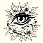 Hawaiian Eye Tattoo