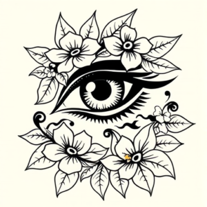 Hawaiian Eye Tattoo