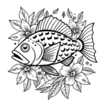 Hawaiian Fish Tattoo