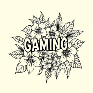 Hawaiian Gambling Tattoo