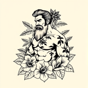Hawaiian Hercules Tattoo