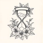 Hawaiian Hourglass Tattoo