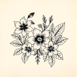 Hawaiian Kintsugi Tattoo