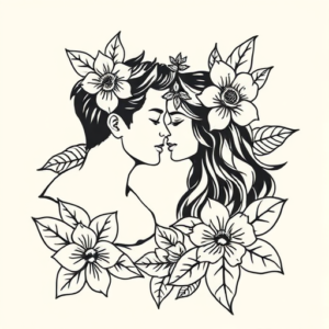 Hawaiian Kiss Tattoo