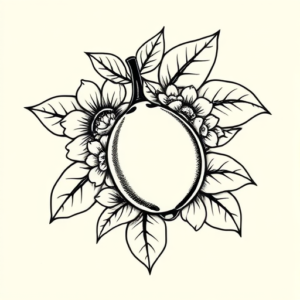 Hawaiian Lemon Tattoo