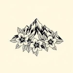 Hawaiian Mountain Tattoo