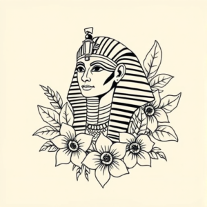Hawaiian Pharaoh Tattoo