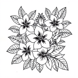 Hawaiian Planchette Tattoo