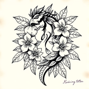 Hawaiian Poseidon Tattoo