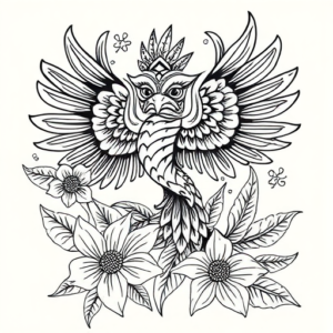 Hawaiian Quetzalcoatl Tattoo