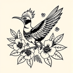 Hawaiian Roadrunner Tattoo