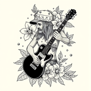 Hawaiian Rockstar Tattoo