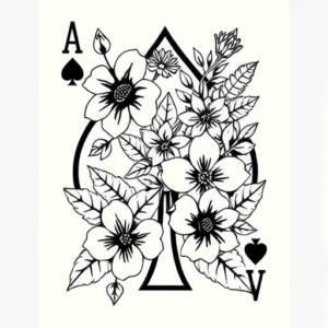 Hawaiian Spade Tattoo