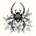 Hawaiian Spider Tattoo