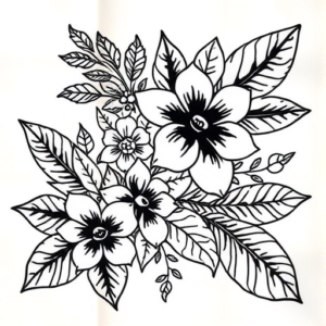 Hawaiian Stamp Tattoo