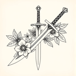 Hawaiian Sword Tattoo