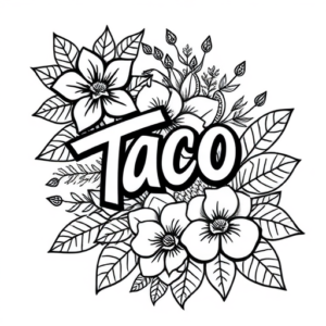 Hawaiian Taco Tattoo