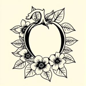 Hawaiian Tomato Tattoo