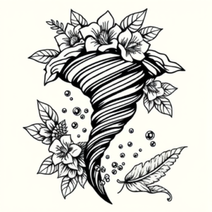 Hawaiian Tornado Tattoo