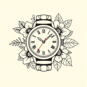 Hawaiian Watch Tattoo