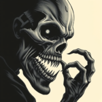 Horror Realism Cartoon Tattoo