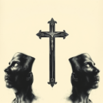 Horror Realism Cross Tattoo