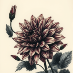 Horror Realism Dahlia Tattoo