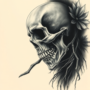 Horror Realism Death Tattoo