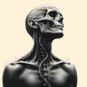 Horror Realism Dna Tattoo