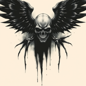 Horror Realism Evangelion Tattoo