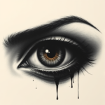 Horror Realism Eye Tattoo