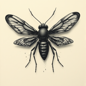 Horror Realism Firefly Tattoo