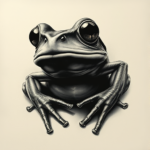 Horror Realism Frog Tattoo