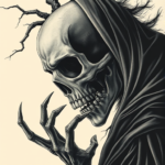 Horror Realism Halloween Tattoo