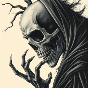 Horror Realism Halloween Tattoo