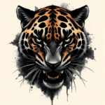 Horror Realism Jaguar Tattoo