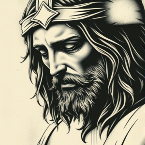 Horror Realism Jesus Tattoo