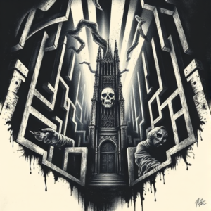 Horror Realism Labyrinth Tattoo