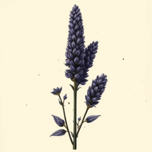 Horror Realism Lavender Tattoo