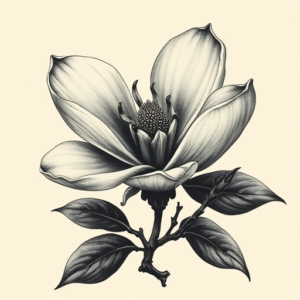 Horror Realism Magnolia Tattoo